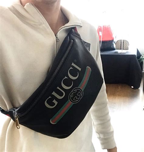 gucci fanny pack dupe|gucci fanny pack for men.